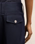 AMI PARIS Pants Militaire Stright Fit Unisex Apparel